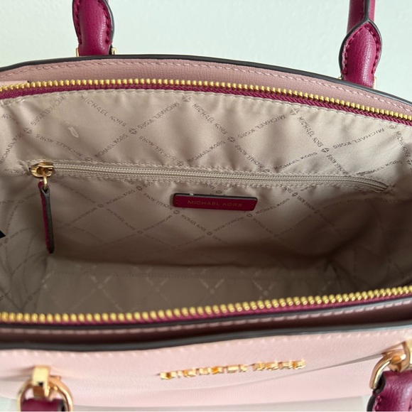 EUC Michael Kors Pink and Purple Satchel Bag *****Bundle****** - Picture 7 of 16